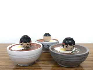 とろろそば　こけし